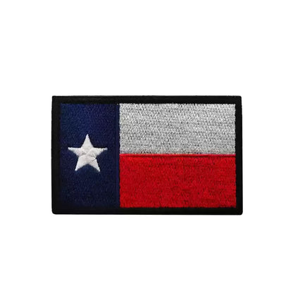 Texas Flag Embroidered Patches Don't Mess With Texas Map Thin Blue Line Appliqued Sticker Chevron Strip Patch For Clothing Bag