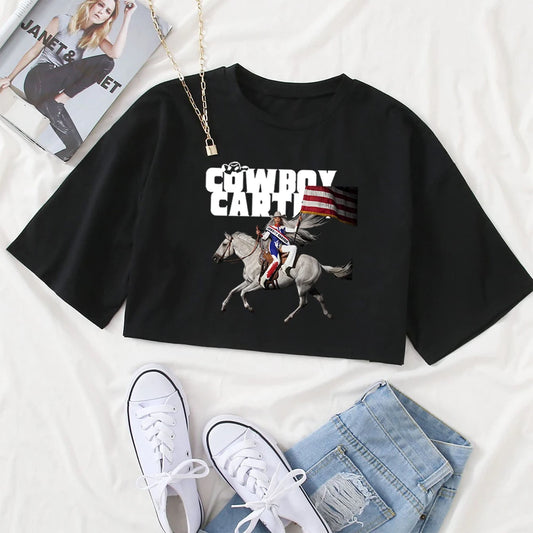 Cowboy Carter Beyonce Crop Shirt