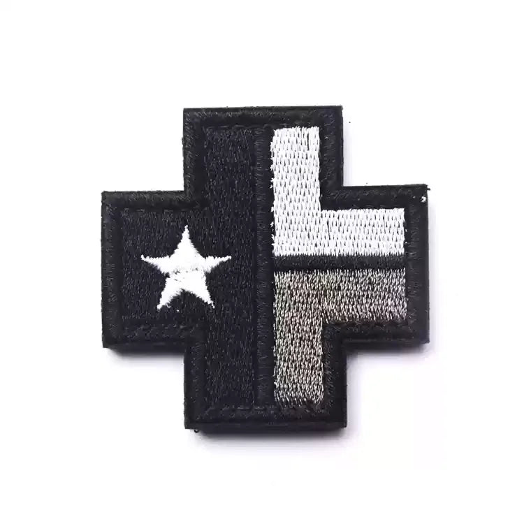 Texas Flag Embroidered Patches Don't Mess With Texas Map Thin Blue Line Appliqued Sticker Chevron Strip Patch For Clothing Bag