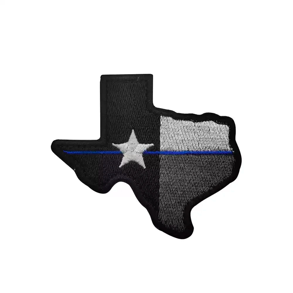 Texas Flag Embroidered Patches Don't Mess With Texas Map Thin Blue Line Appliqued Sticker Chevron Strip Patch For Clothing Bag